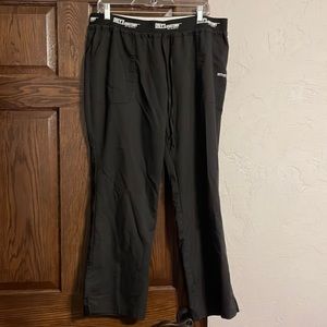 black Greys Anatomy scrub pants